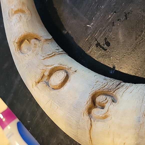 Antique Sheep's Horn,Perfect Carving of the #309. - Picture 8 of 8